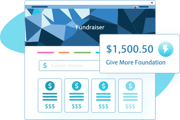 Online fundraiser tracker